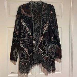 Lucky Brand Open Cardigan/Sweater